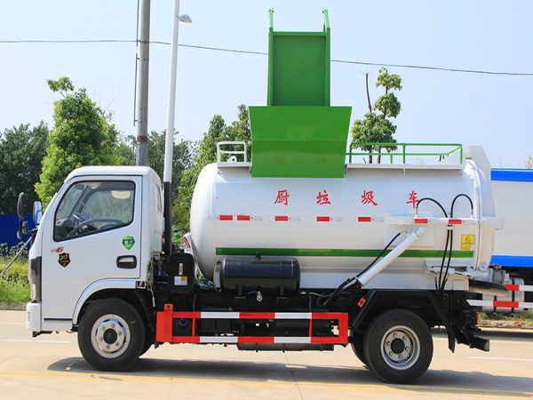國六小多利卡 4.5方 餐廚垃圾車圓罐 國六小多利卡 4.5方 餐廚垃圾車圓罐