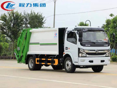 國六8立方東風D7 壓縮垃圾車 國六8立方東風D7 壓縮垃圾車