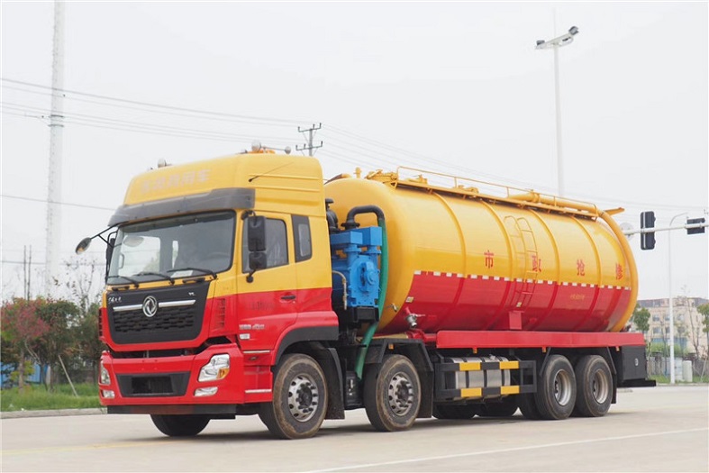 東風天龍前四后八32方清洗吸污車國六 東風天龍前四后八32方清洗吸污車國六