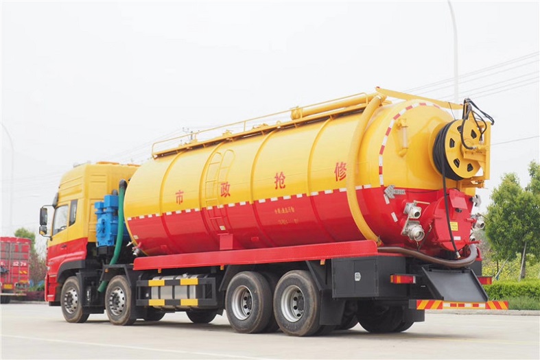 東風天龍前四后八32方清洗吸污車國六 東風天龍前四后八32方清洗吸污車國六