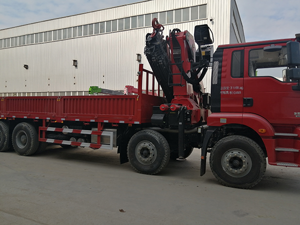 陜汽德龍新M3000國六前四后八 上裝三一25噸折臂吊 陜汽德龍新M3000國六前四后八 上裝三一25噸折臂吊