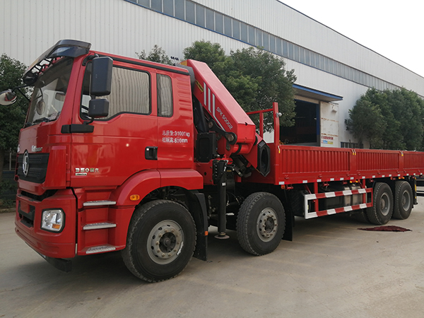 陜汽德龍新M3000國六前四后八 上裝三一25噸折臂吊 陜汽德龍新M3000國六前四后八 上裝三一25噸折臂吊