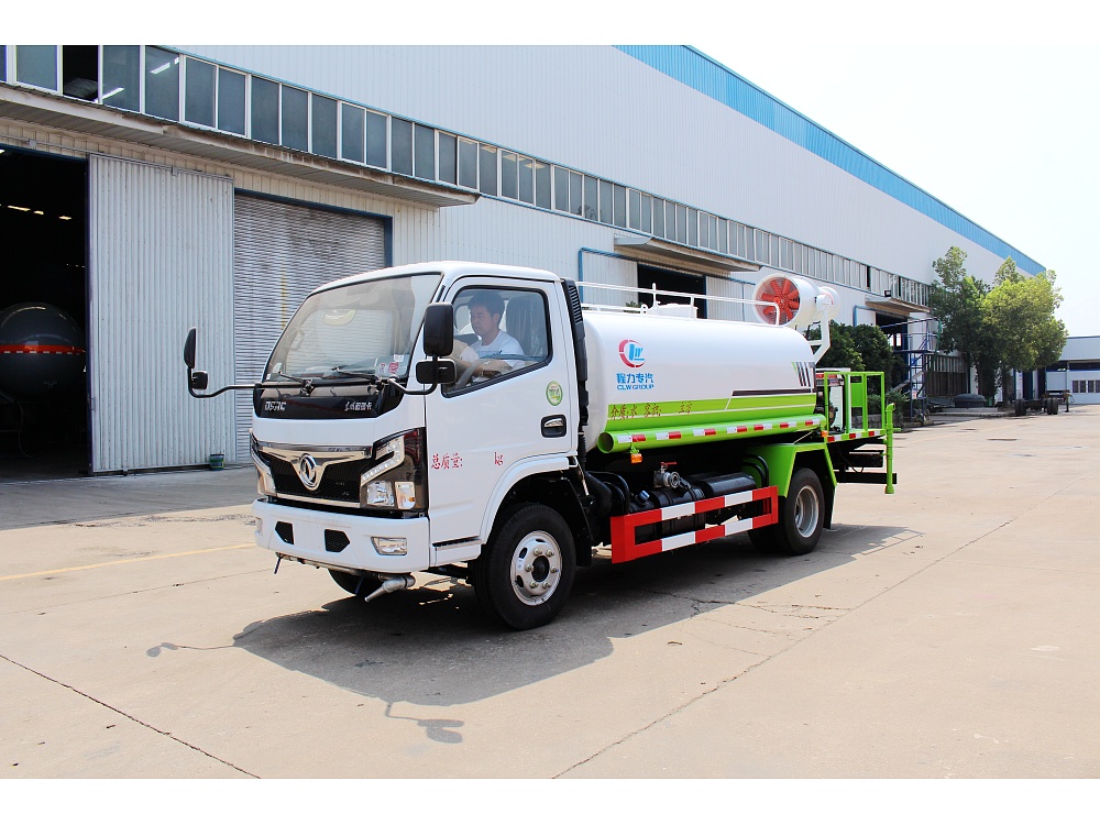 東風小多利卡抑塵灑水車國六5立方/30-40米霧炮 東風小多利卡抑塵灑水車國六5立方/30-40米霧炮