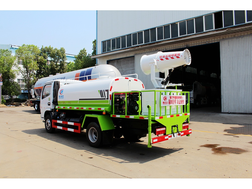 東風小多利卡抑塵灑水車國六5立方/30-40米霧炮 東風小多利卡抑塵灑水車國六5立方/30-40米霧炮