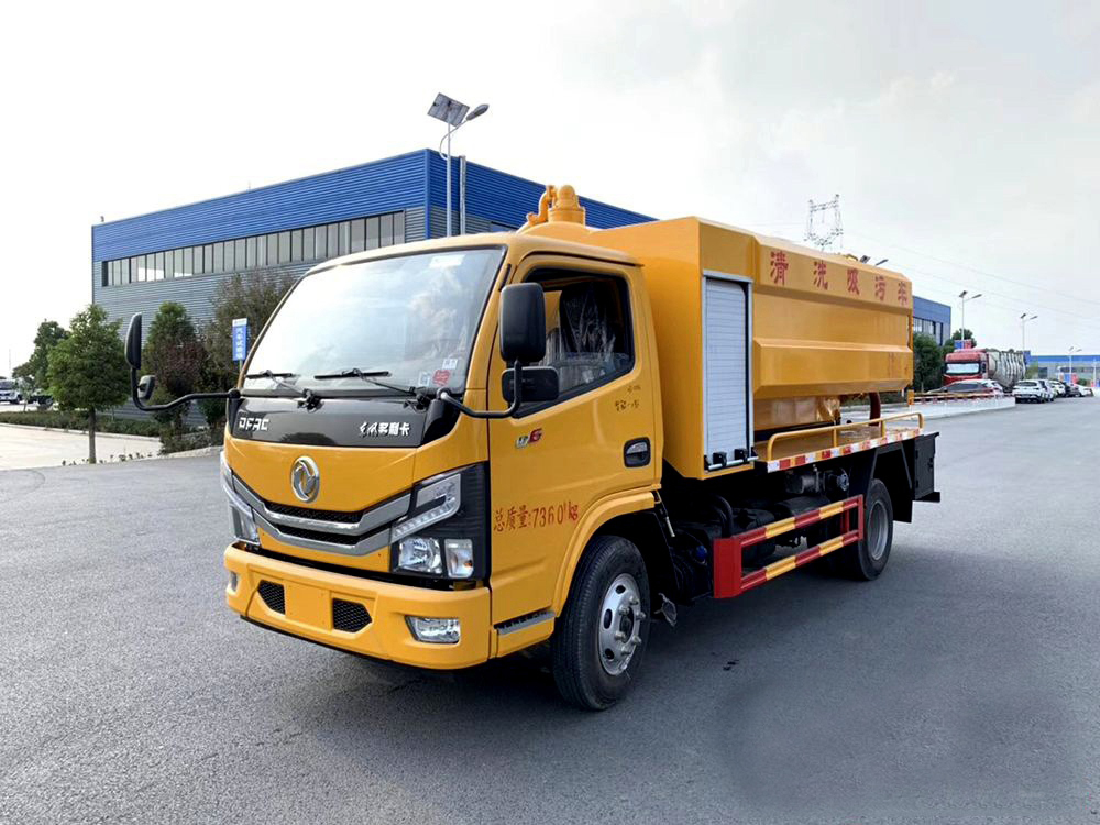 國六水1.7方/污3.7方東風D6 清洗吸污車 國六水1.7方/污3.7方東風D6 清洗吸污車
