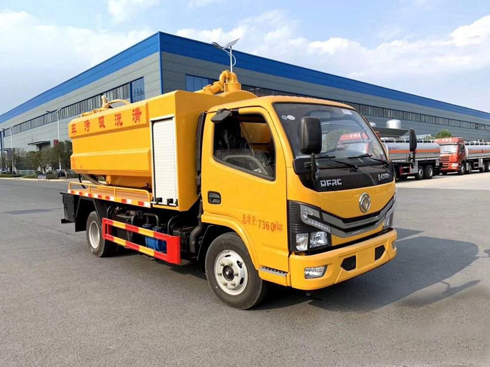 國六水1.7方/污3.7方東風D6 清洗吸污車 國六水1.7方/污3.7方東風D6 清洗吸污車