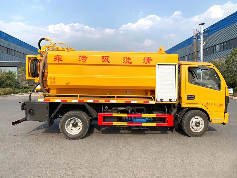 國六水1.7方/污3.7方東風D6 清洗吸污車 國六水1.7方/污3.7方東風D6 清洗吸污車