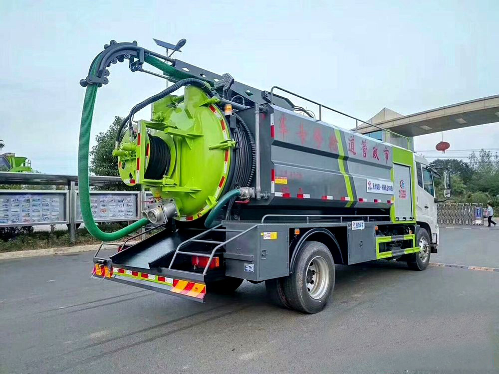國六水4方/污10方東風天錦 清洗吸污車 國六水4方/污10方東風天錦 清洗吸污車