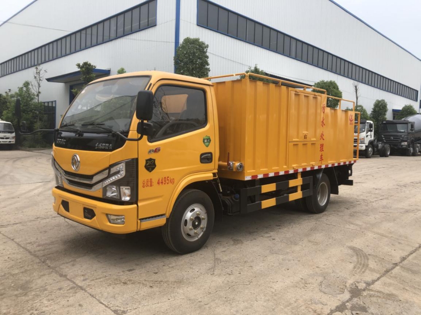 國六東風(fēng)3308軸距污水處理車介紹 國六東風(fēng)3308軸距污水處理車介紹