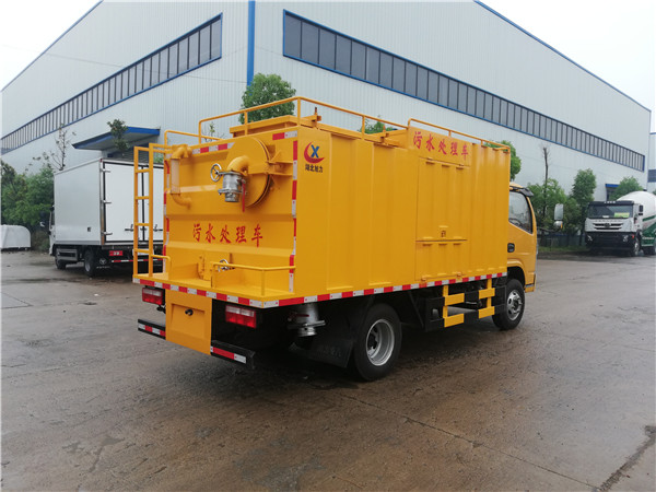 國六東風(fēng)3308軸距污水處理車介紹 國六東風(fēng)3308軸距污水處理車介紹