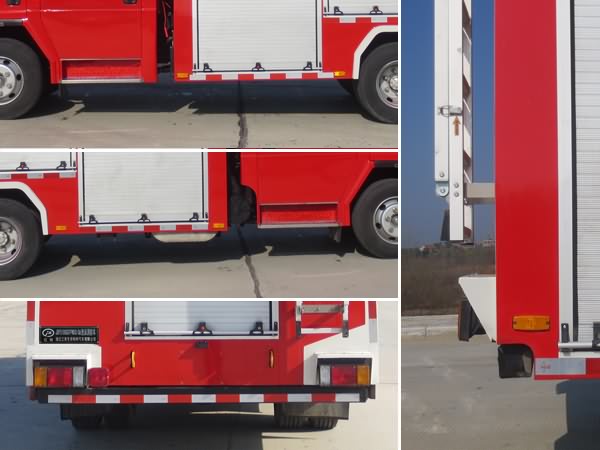 江特牌JDF5100GXFPM30/Q6型泡沫消防車